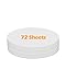 Produktbild Ezyaid Weißer Karton, 15,2 cm Runde Kreise, 250 g/m², 72 Blatt für Bastelbedarf