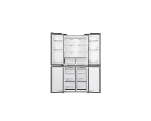 Réfrigérateur américain HISENSE RQ5P470SEIE 4 portes Classe énergétique E 84 2 x 74 4 x 188 5 cm Inox - vue 4