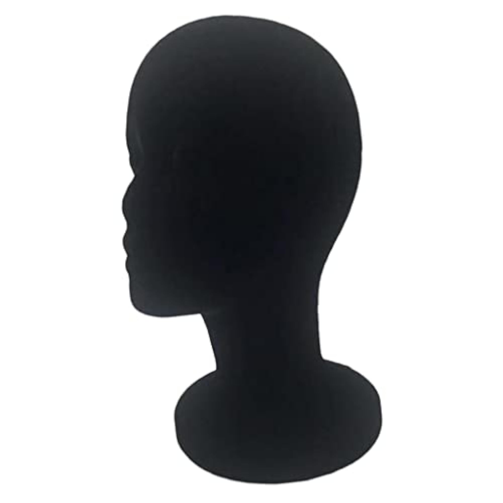 Lightweight Foam Mannequin Head Display Stand, Model 01