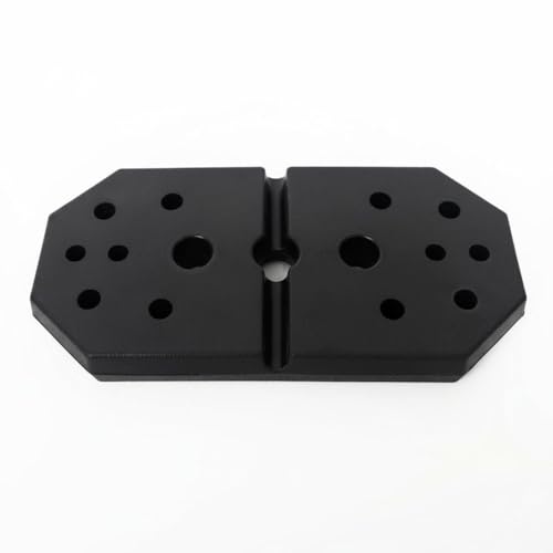 ＡＷＨＡＯ Contrapeso Goma Placa Peso Silencioso Disco Fraccional Recubierto Goma, Placa De Peso Inferior De 15LB 15 Libras 1 Pieza