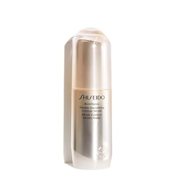 Shiseido Sérum Benefiance antienvelhecimento para tratamento de contorno de suavização de rugas para todos os tipos de pele, 30 ml