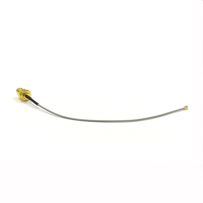 10 pcs SMA Female nut to U.FL Pigtail Cable 15cm for PCI Wireless Network Card Wireless Router