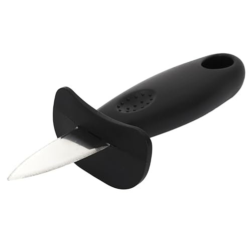 Miniatura 3 de Cook Concept - Ku6287 Cuchillo Para Ostras Con Soporte De Silicona, Inox Pp, Guante De Cocina Incluido, Apertura Fácil, Dimensiones 10,8 X 1 X 15 Cm, Color Azul