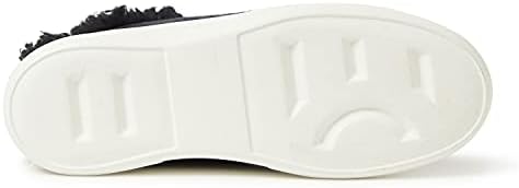 Dearfoams Women's Original Comfort Sport Everly Mule with Faux Fur Cuff, Natural, 8.5 | Image 5