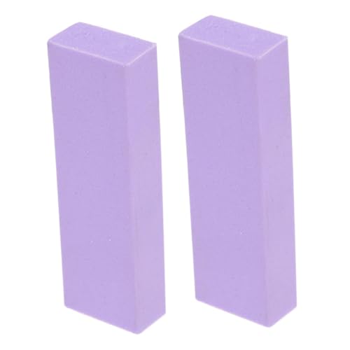 minkissy 2個 消しゴムの掃除 した軽石石 ミニスターラー ダイビングスト 丸い両面テープ ドットステッカー 軽石クリーニングストーン ストーブ用の軽石石 紫の,Purple