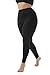 ZERDOCEAN Women's Plus Size Modal Lightweight Full Length Leggings Black 2X