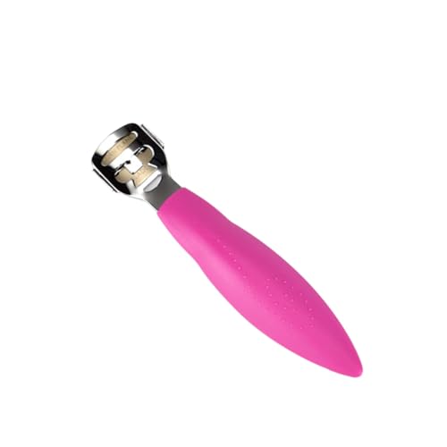 COLLBATH 2 Piezas raspador de pies para piel muerta pedicure quitadurezas Pie de cuidado spa para pies foot spa foot file Eliminador de durezas cuidado pies removedor de callos Rosy
