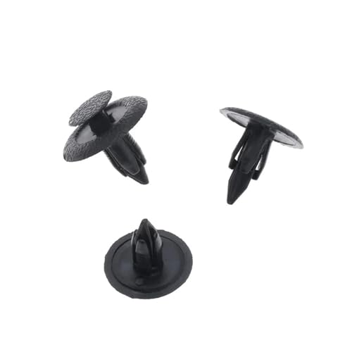 QASTGDE 20/50個 ドア/トランク内装トリムファスナークリップ 6mm穴リベット(20 pieces)