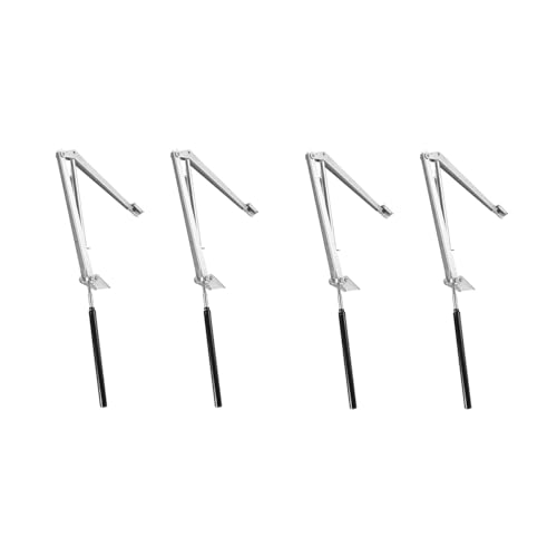 Herrselsam 4X Fensteröffner für Gewächshaus, 7 kg Hubkraft Automatischer Fensteröffner für Gewächshaus, max. Hubhöhe 45 cm, Automatiköffner für alle Gewächshäuser, Einzelfeder