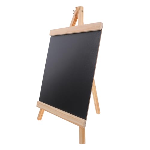 Parliky Erasable Wooden Chalkboard Stand Frame Tabletop Menu Board for Restaurant Bar Shop Home Indoor Outdoor Use Easy to Clean Charming Rustic Design