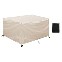 Fundas Para Muebles De Jardin Funda Impermeable Para Muebles De Patio Al Aire Libre, Tela Oxford 420D, Fundas Para Muebles De Jardín, Para Sofá De Ratán, Mesa, Silla, 180 X 140 X