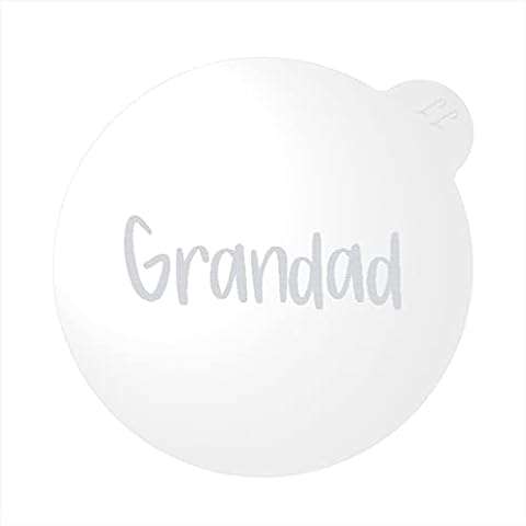 LissieLou Grandad Cookie Embosser for Icing Cover
