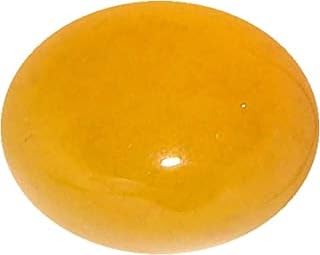 Jaune Sulemani Hakik agate précieuse 5,25 carats gemme naturelle pour homme et femme