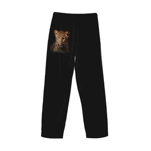Pantalon de pyjama imprimé léopard pour vos soirées décontractées - 6