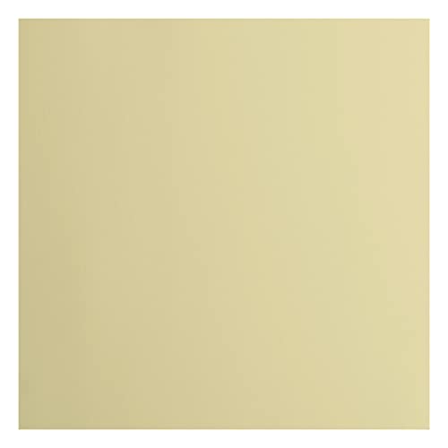 Florence Cardstock Smooth, Coloured Card Making Supplies 12 x 12 inch, Beige, 20 Sheets