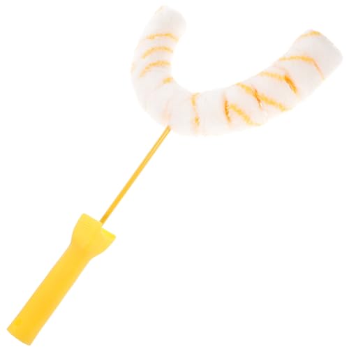 BinZyronic パイプブラシ 12個セット ? 壁塗装用マルチローラーブラシ 均一塗布 耐久設計 再利用可能 (44X26.5X5CM,示されているように)