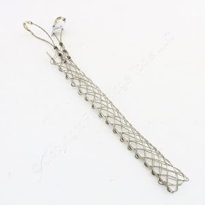 #US Cable Support Grip 1.25-1.49" Split Mesh Rod Close Double U Eye R125DE