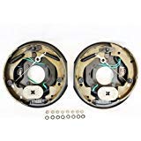 Southwest Wheel Pair 10" X 2 1/4" TruRyde Self-Adjusting Electric Brakes with Hardware