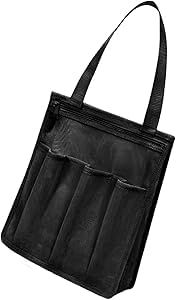 Black Mesh Portable Shower Box - A Must-Have for Dormitories Gyms and Travels - A Shower Storage Bag