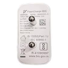 Image of Original 80W Wall Charging Fast Adapter Compatible with Vivo V23 Pro 5G,Y75 4G,Y35 5G,23e,V25e,21e 5G,V21,V21 Pro,Y73,V20 Pro,V20,V19 USB-C Power Adapter [ Only - Adapter ]