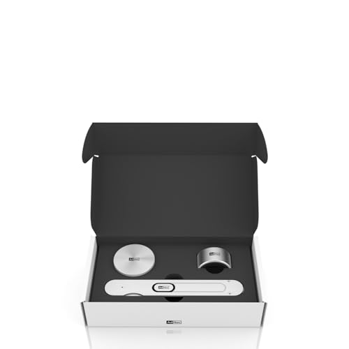 AdHoc Wine Connoisseur - Juego de 3 piezas, incluye 1 sacacorchos, 1 tapón de botella, 1 recogedor de goteo, ideal para botellas de vino y champán, juego de regalo de accesorios de vino