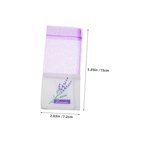 Bolsas de saquitos de lavanda VALICLUD 5pcs estilo lazo miniatura 2