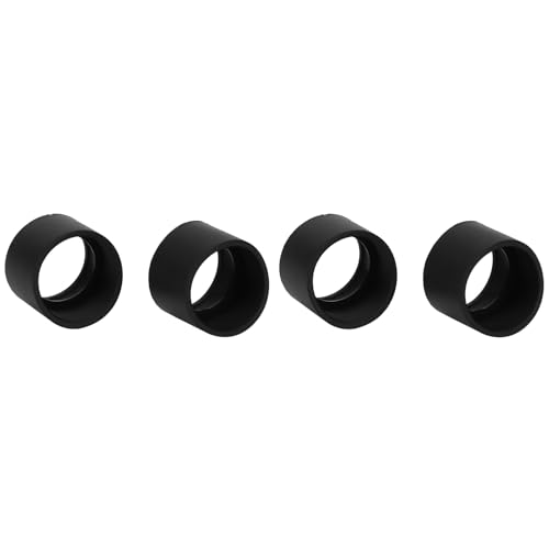 4Pcs 36mm Rubber Eyepiece Guard, Soft Eye Cover with Distance for Stereo Microscope