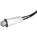 Allpoints 38-1164 Signal Light, 1/2" Dia., W/Wire Leads, Round, Dome Lens, Amber, 28V, 1/3 Watt,