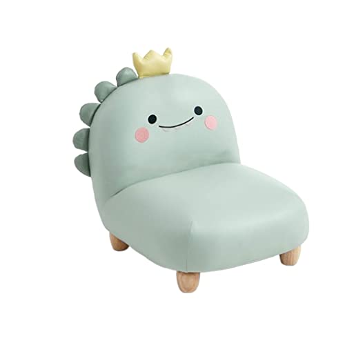 GELASIGE Sofá pequeño moderno de mediados de siglo, silla individual para dormitorio, sofá de habitación, silla perezosa con respaldo lindo adecuado para interiores y salas de estar, sofás pequeños