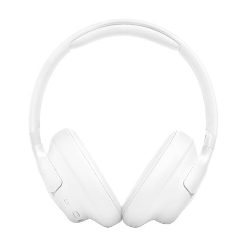 Image of JBL Tune 730 BT Wireless Over-Ear Headphones with JBL Pure Bass Sound, Up to 76 Hours of Music Playback, Bluetooth 6.0, Lightweight, Foldable Design, Google Fast Pair, Microsoft Swift Pair, White