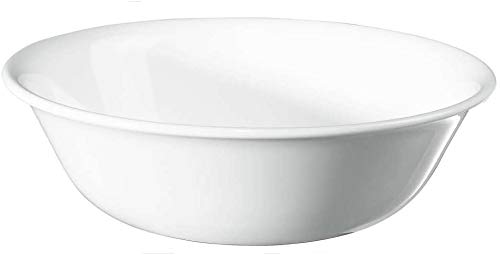 Corelle Vitrelle 38-Piece Service for 12 Dinnerware Set, Triple Layer Glass and Chip Resistant, Lightweight Round Plates and Bowls Set, Winter Frost White by Corelle - Image 7