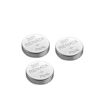 Renata 337 ou SR416SW Lot de 3 piles 337 ou SR416SW Cover