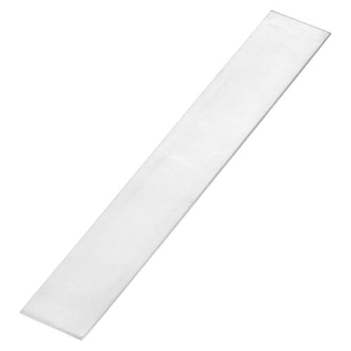 Image of uxcell 1 Pcs Zinc Sheets, 99.995% High Purity Zinc Plate 0.04 inchx1 inchx6 inch(1x25x150mm) Metal Zinc Foil Zinc Anode Strip for Science Lab Industry DIY Craft