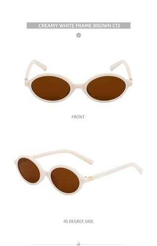 Image of Mastyle Small Round Frame Sunglasses for Men & Women | Premium PC Material | Integrated Nose Support | Lightweight & Comfortable | Elegant & Fashionable