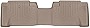 WeatherTech FloorLiner for Genesis GV80 (4516212) - 2nd Row, Tan