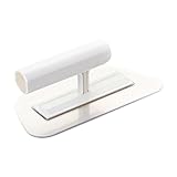 wisoolkic Paleta de Acabado Profesional Ligera, Agarre cómodo, Herramienta Manual ergonómica, para enlucido y Tratamiento de Paredes, raspado, enlucido, Pintura, Paredes, construcción