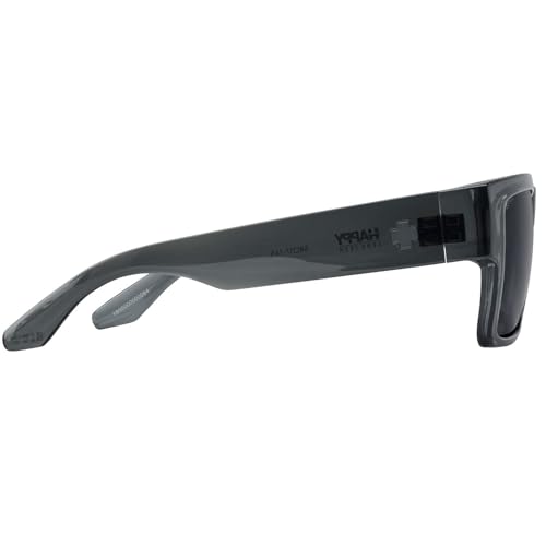 Spy Cyrus Sunglasses Translucent Gunmetal with Happy Gray Gunmetal Spectra Mirror3