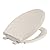 FinerFurnis Toilet Seat with Safe PP Material, Quiet-Close Design, Easy Installation & Release with Included Hardware, Universal Fit for Standard Toilets, Durable and Comfortable