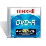  Maxell DVD-R TW Surface blanche brillante (635028)
