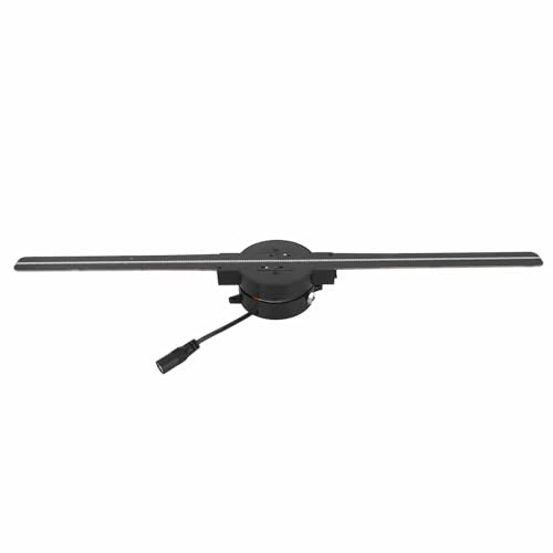 Solinder Ventilador de Holograma 3D 2000x224 224 Cuentas LED Compatible con Aplicación WiFi Máquina de Visualización de Publicidad 16,1 Pulgadas, Máquina de Publicidad 3D (Enchufe europeo)