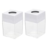 Abaodam 2個 マカロンカラー多機能プラスチック収納バケツ 耐久性素材製 マグネット付きペーパークリップホルダー 事務用品整理用多目的ケ