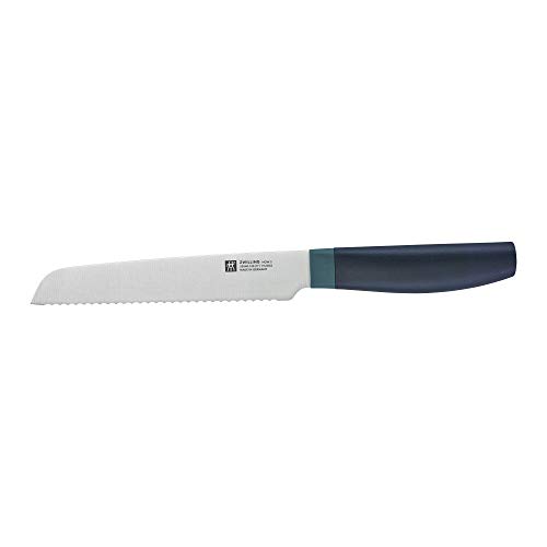 Image of ZWILLING Now S Serrated Utility Knife, 5-inch, Blueberry Blue