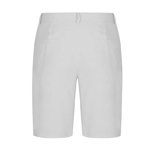 Xiaojmake Linen Dress Shorts for Men Comfortable Loose Fit 7 Inch Inseam Breathable Stretch Chino Shorts Straight Walkshort4