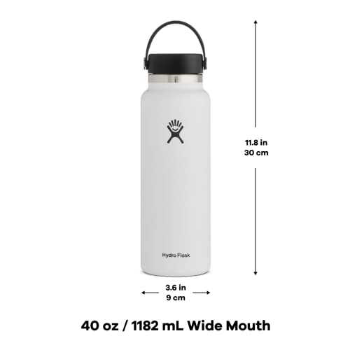 Hydro Flask Wide Mouth Bottle With Flex Cap #TOP9