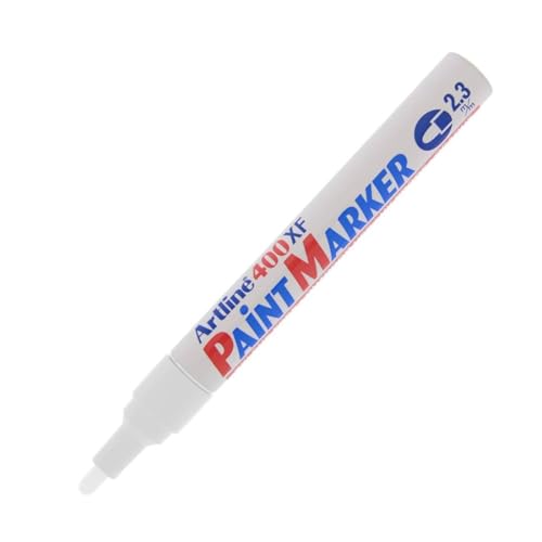 Marqueur peinture blanc permanent Artline 440 pointe moyenne 2,3 mm