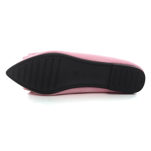 Image of SAILING LU Women's Bow-Knot Pointed Toe Ballet Flats