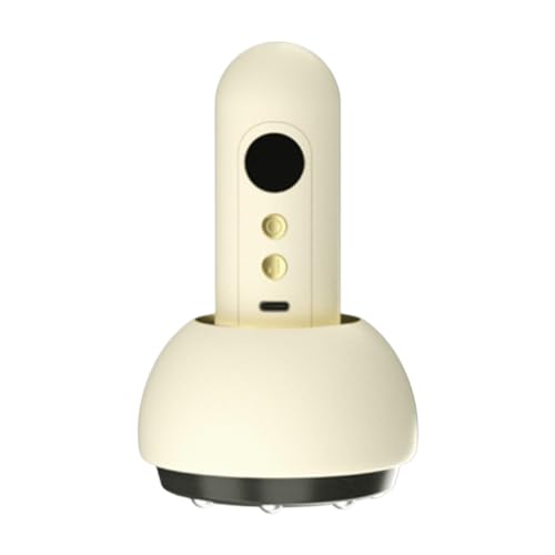 Masajera De Ventosas Eléctricas, Máquina De Compra Inteligente, Masajeador De Músculos Del Hombro, Herramienta De Raspado Incluida, Calentamiento Integrado, 13.8 Cm/5.43 Pulgadas, Para Adultos