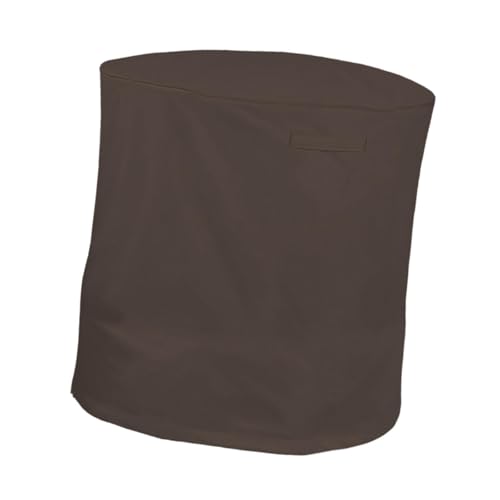 MERIGLARE ウッドチッパーシュレッダーマルチャーカバー保護カバー防水リーフマルチャーカバー屋外ガーデン芝生庭用, コーヒー