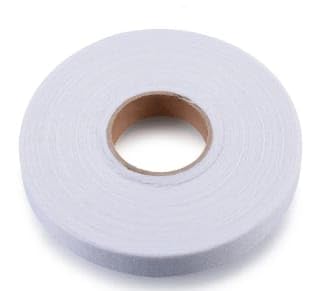 COAVEL Cinta Termoadhesiva Ropa. Cinta dobladillo plancha. Cinta dobladillos adhesiva. Rollo de 60 Metros. Para dobladillos, cortinas, pantalones, manualidades, faldas. Cinta doble cara dobladillos