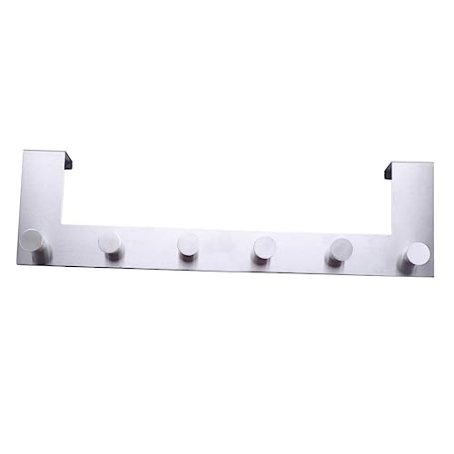 Garneck Door Hook Hanger para Colgar Clothes Hanger Doors Hook Wall Clothes Rack Door Clothes Rack White Door Hook Over The Door Hook Rack Door Hook Loc Clothing Hangers Hooks for Clothes